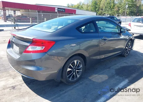 2013 Honda Civic Ex-L from USA, damaged, VIN 2HGFG3B0XDH505227